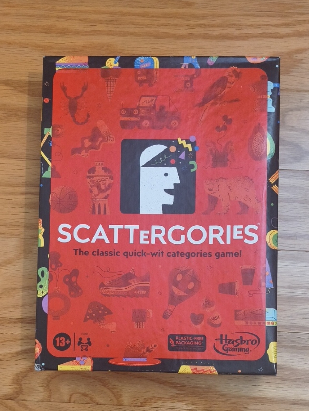 Hasbro Scattergories Board Game Ages 13+ NWT